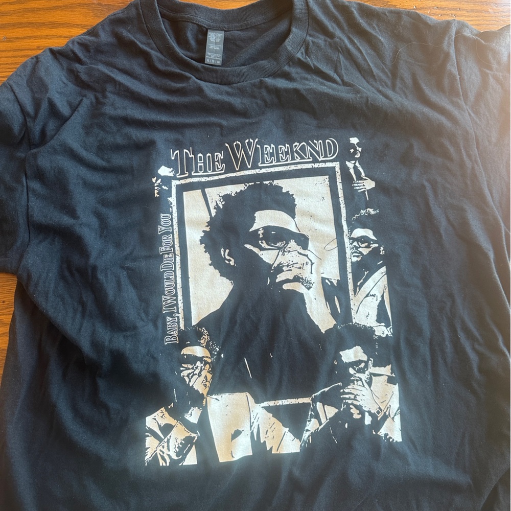 Abel The Weeknd Die For You Shirt XL